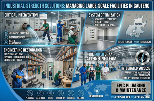 Industrial-Strength Solutions: Managing Large-Scale Facilities in Gauteng